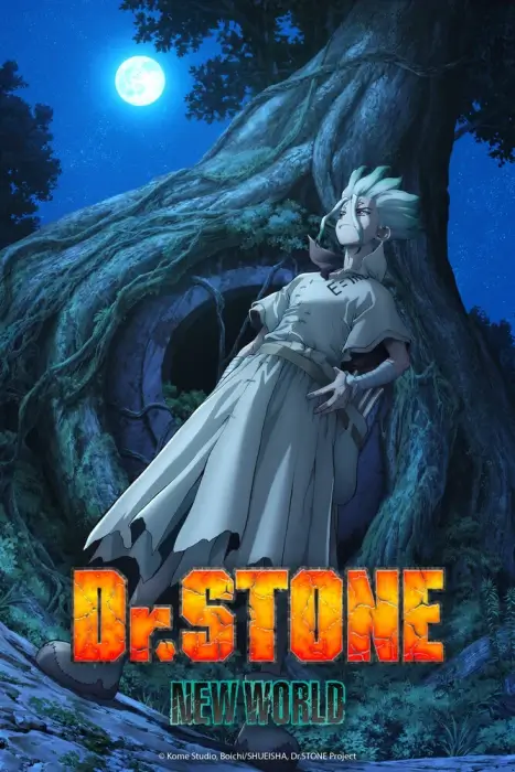 Постер Доктор Стоун: Научное будущее. Часть 3 | анимав